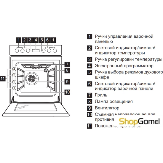 Кухонная плита Electrolux EKC954508W