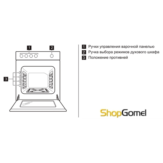 Кухонная плита Zanussi ZCG9210K1W