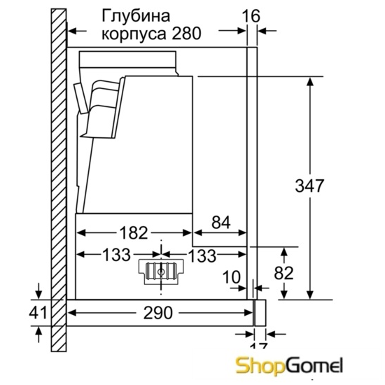 Кухонная вытяжка Siemens LI67SA530