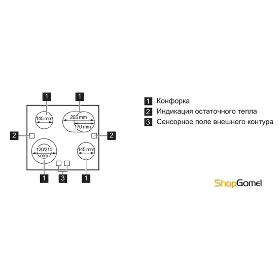 Варочная поверхность AEG HE560406XB