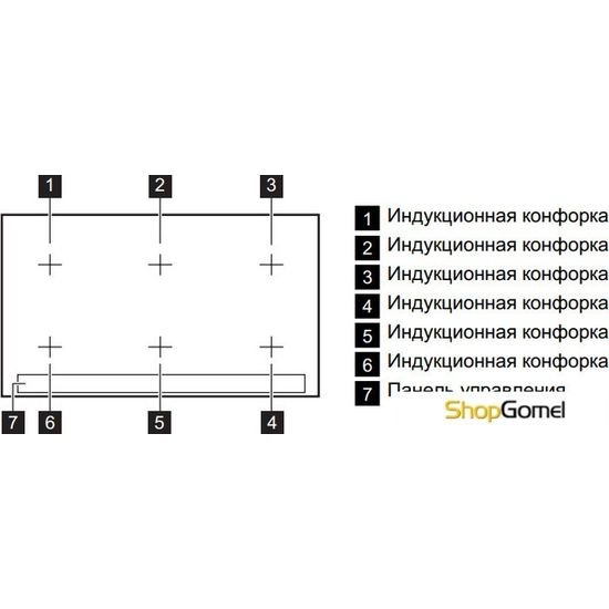 Варочная поверхность AEG HK595697FB