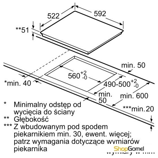 Варочная поверхность Bosch PIX631B17E