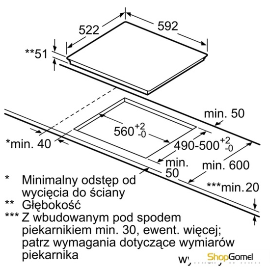 Варочная поверхность Bosch PVS611FB1E