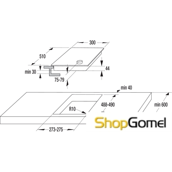 Варочная поверхность Gorenje EC310INB