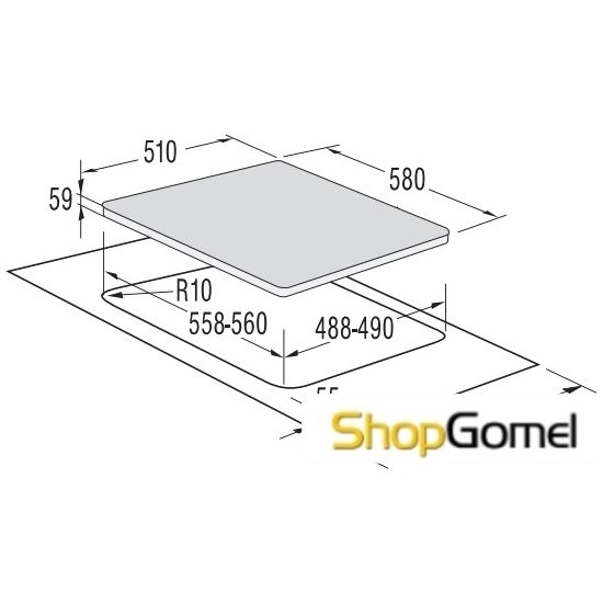 Варочная поверхность Gorenje G65B