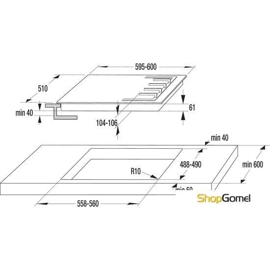 Варочная поверхность Gorenje KC621USC