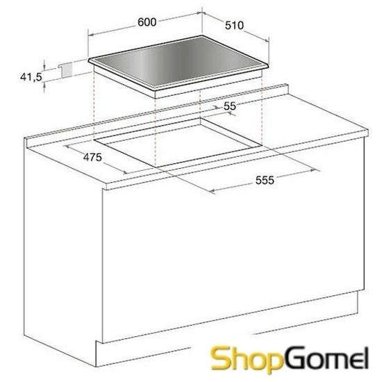 Варочная поверхность Hotpoint-Ariston FTGHG 641 D HA BK