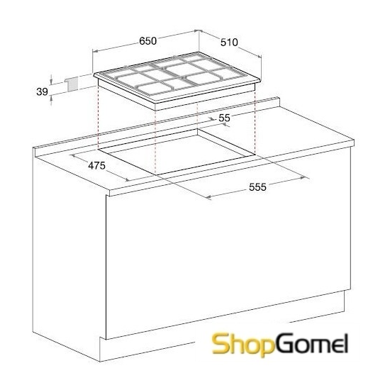 Варочная поверхность Hotpoint-Ariston PKL 641 D2/IX/HA