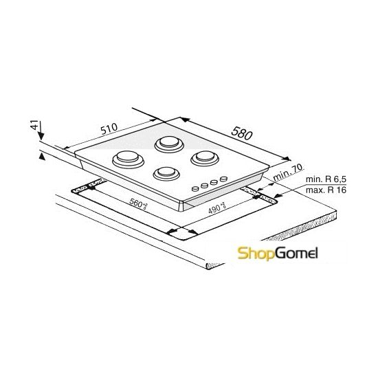 Варочная поверхность Whirlpool AKM 407/NB