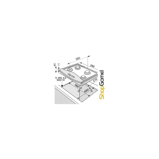 Варочная поверхность Whirlpool AKM 528 NA/C