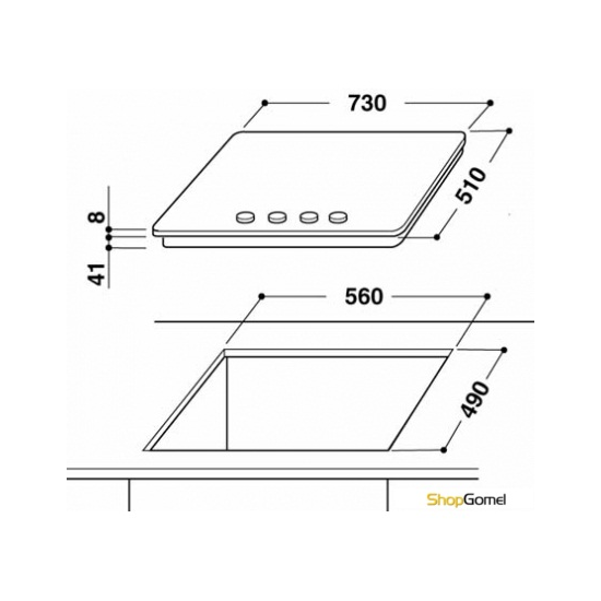 Варочная поверхность Whirlpool AKT 6414/NB