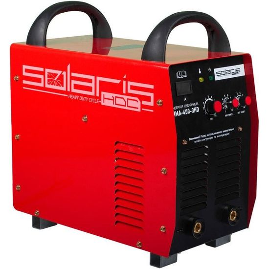 Инвертор сварочный Solaris MMA-400-3HD + AK