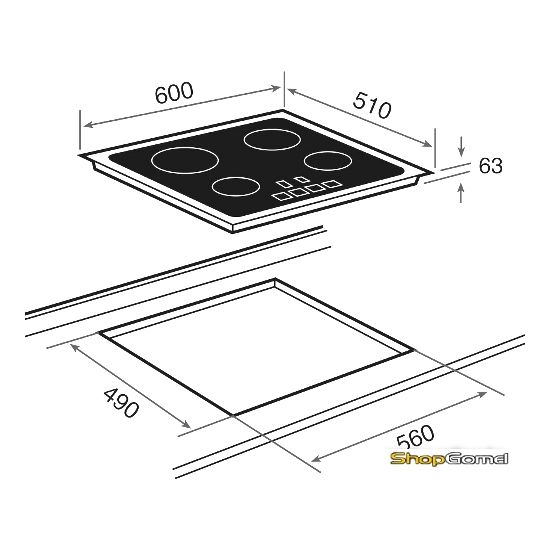 Варочная панель TEKA TT 641.2