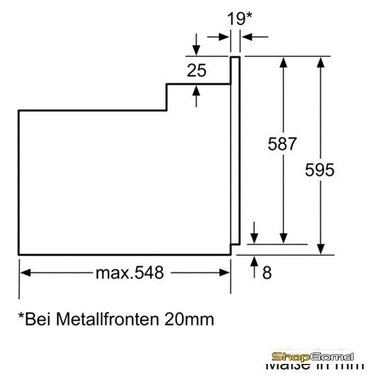 Духовой шкаф Bosch HBR33B550