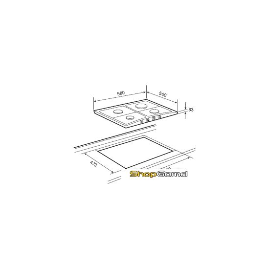 Варочная панель TEKA EX 60 4G AI AL CI NAT (40222062)