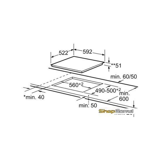 Варочная поверхность Bosch PIM611R16E