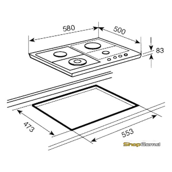 Варочная панель TEKA ER 60 4G AI AL CI