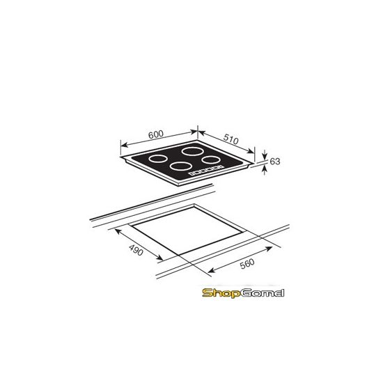 Варочная панель TEKA TM 620