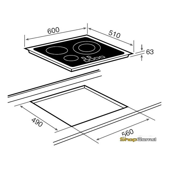 Варочная панель TEKA TR 630