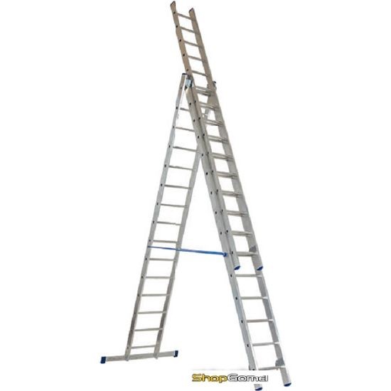Трехсекционная универсальная лестница-стремянка Elkop PROFI VHR P 3x16